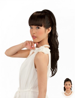 Wigs2you 劉海片 一刀切齊劉海無鬓角 空氣感薄劉海 甜美可愛假髪片WS-5001-DB